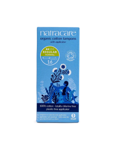 Pack 12 Tampón Super con Aplicador Natracare 16 unidades