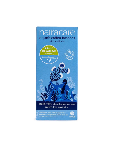 Pack 12 Uds. Tampón Super Con Aplicador 16/u  de Natracare