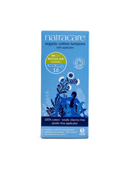 Pack 12 Uds. Tampón Super Con Aplicador 16/u  de Natracare