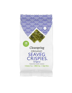 Alga Snack Nori Bio 4 g Clearspring  Snack Saludable Natural