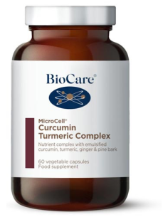 Microcell® Curcumin Turmeric Complex 60 Cápsulas Vegetales de Vbyotics