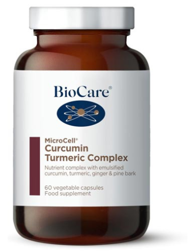 Microcell® Curcumin Turmeric Complex 60 Cápsulas Vegetales de Vbyotics