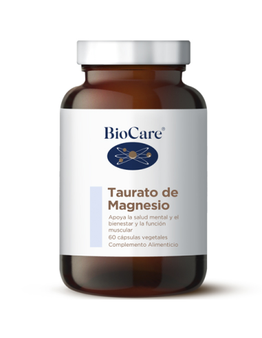 Taurato de Magnesio 60 Cápsulas Vegetales de Vbyotics
