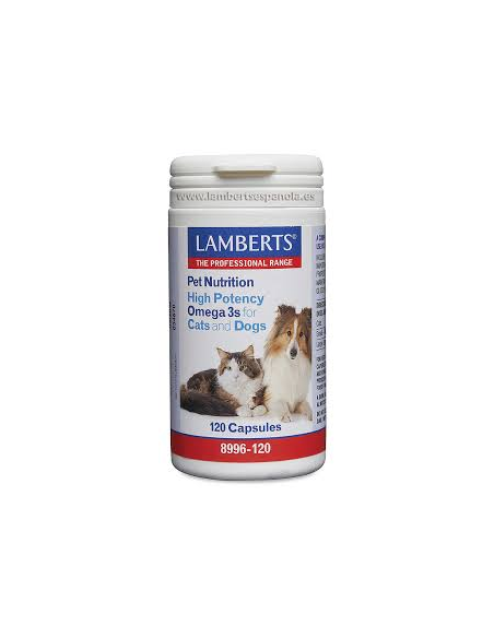 Pack 5 Uds. Omega 3 Alta Potencia (Perros y Gatos)   NO DISPONIBLE ACTUALMENTE de Lamberts