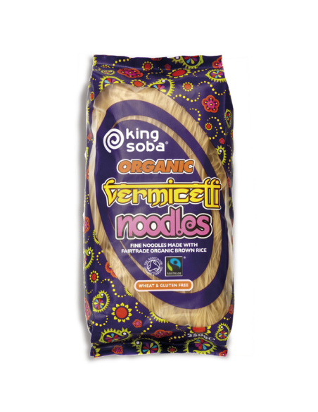 Fideos Vermicelli Integral Sin Gluten Bio, 250 G de King Soba