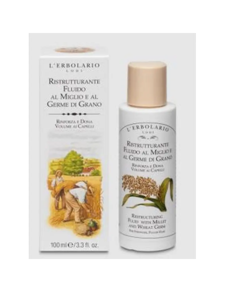 Fluido Capilar Reestructurante De Mijo Soja 100 Mililitros L´Erbolario