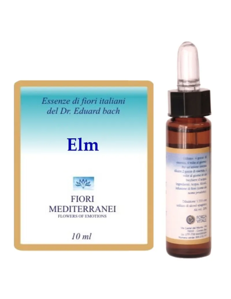 Fiori Mediterranei Elm 10 Ml de Forza Vitale
