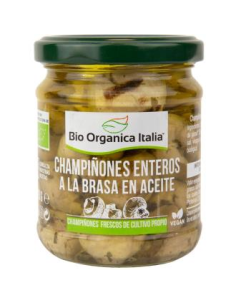 Champiñones Brasa Aceite Bio Organica Italia 190G de Bioorganica Italia