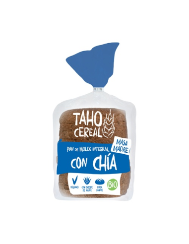 Pan de Molde Bio con Chía y Masa Madre Taho Cereal 400g