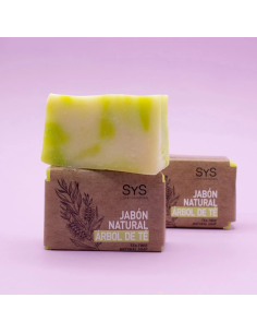 Jabón Natural Tea Tree Sys 100g  Cuidado Puro y Efectivo