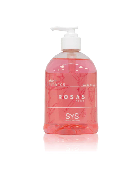 Jabón de Manos Rosas Sys 500 ml  Limpieza y Frescura
