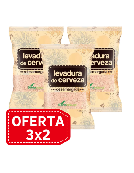 Pack 3X2 Levadura de Cerveza Alecosor Soria Natural Oferta