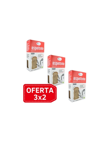 Pack 3x2 Pan Integral Espeltrote Bio Alecosor Soria Natural