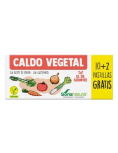 Pack 2 Caldo Vegetal Alecosor 120g Soria Natural Natural