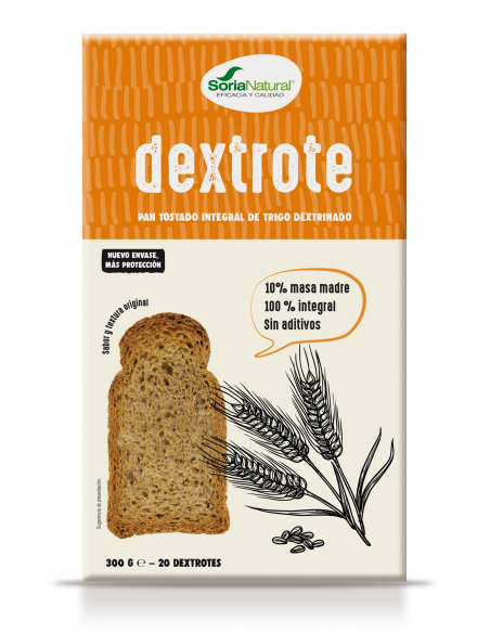 Pack de 2 ud Pan Dextrote Integral Caja de Alecosor Soria Natural