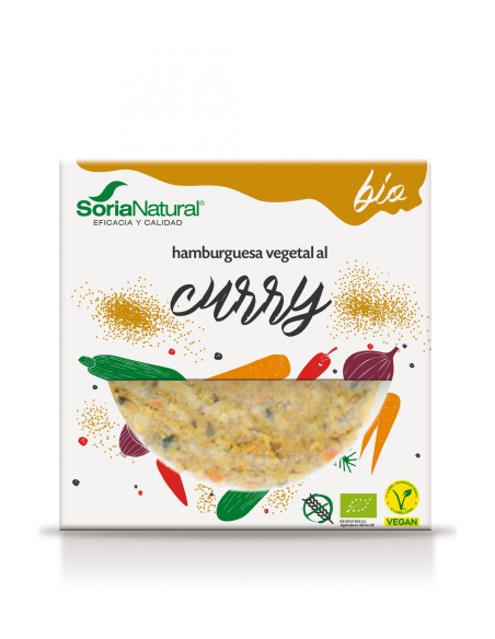 Hamburguesa Vegetal Al Curry Bio de Alecosor Soria Natural