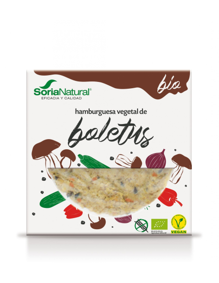 Hamburguesa Vegetal De Boletus Bio de Alecosor Soria Natural