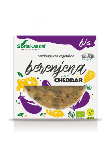 Hamburguesa Vegetal Berenjena Sabor Queso de Alecosor Soria Natural