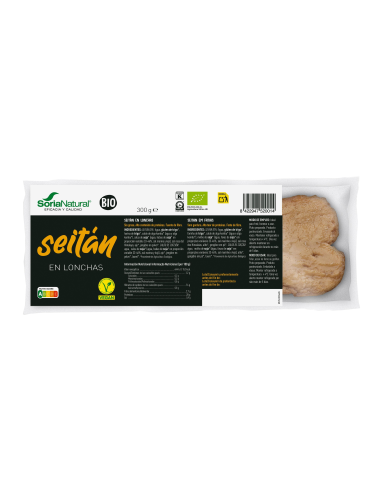 Seitan Lonchas 300 Grs. de Alecosor Soria Natural