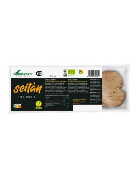 Seitan Lonchas 300 Grs. de Alecosor Soria Natural