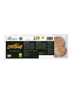 Pack 2 Seitan Lonchas 300g Alecosor Soria Natural Saludable