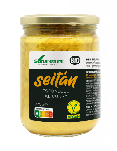 Pack 3x2 Seitán Esponjoso al Curry Alecosor Soria Natural