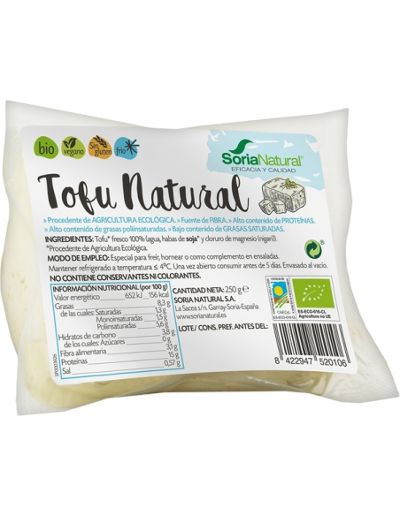 Pack 3X2 Tofu Natural 250 Alecosor Soria Natural