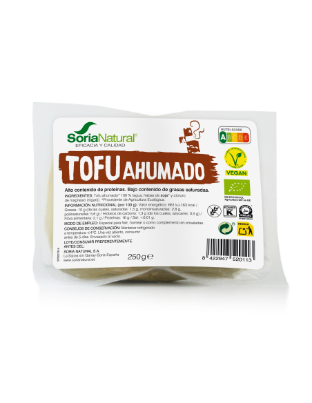 Pack 2 Tofu Ahumado 250g Alecosor Soria Natural Calidad