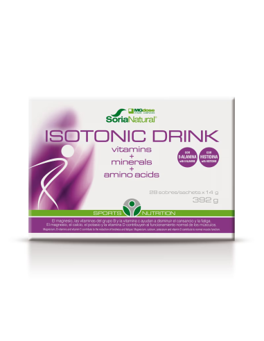 Pack de 2 ud Isotonic Drink 28 Sobres de 14 gr de Mg