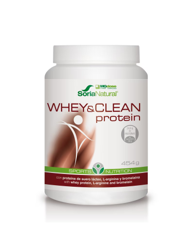 Pack 2 Whey & Clean Protein 454g Mg Dose - Nutrición Ideal