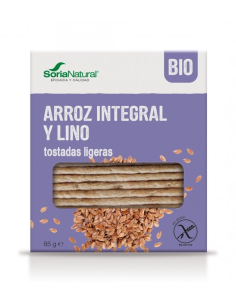 Pack 2 Tostadas de Arroz Alecosor Soria Natural Saludables
