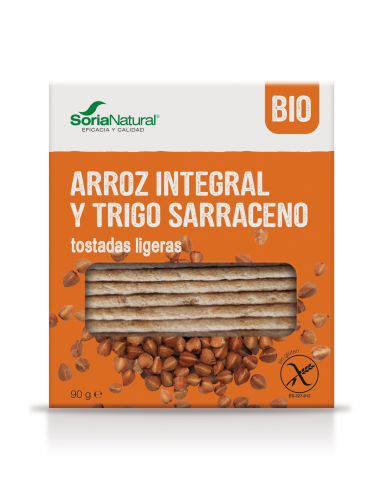 Pack 3X2 Tostadas De Arroz Y Trigo Sarraceno Alecosor Soria Natural