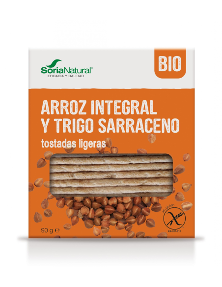 Pack 3X2 Tostadas De Arroz Y Trigo Sarraceno Alecosor Soria Natural