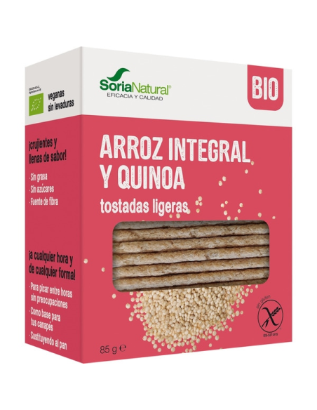Pack 3X2 Tostadas De Arroz Y Quinoa Alecosor Soria Natural