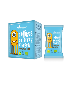 Pack 2 Rollitos de Arroz Cacao Alecosor Soria Natural 4 Uds