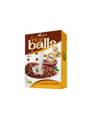 Pack 3X2 Ricers Balls Bolitas De Arroz Con Chocolate Alecosor Soria Natural