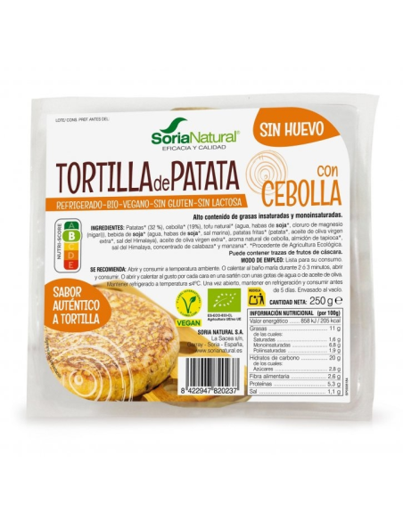 Pack de 2 ud Tortilla De Patata Con Cebolla de Alecosor Soria Natural