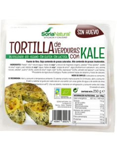 Pack 3x2 Tortilla Verduras y Kale Alecosor Soria Natural