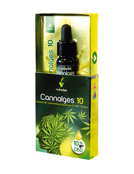 Pack 3x2 Cannalges Aceite Cbd 10 de Novadiet