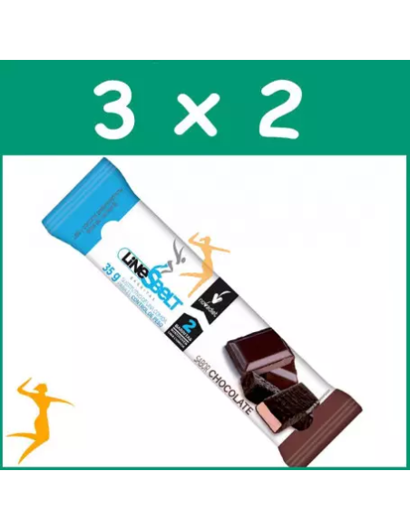 Pack 3x2 Line Sbelt Chocolate de Novadiet