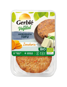Hamburguesa de tofu y zanahoria 2 und.