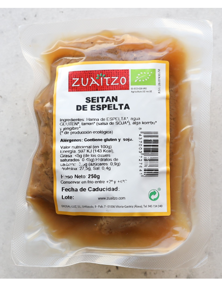 Seitán de espelta