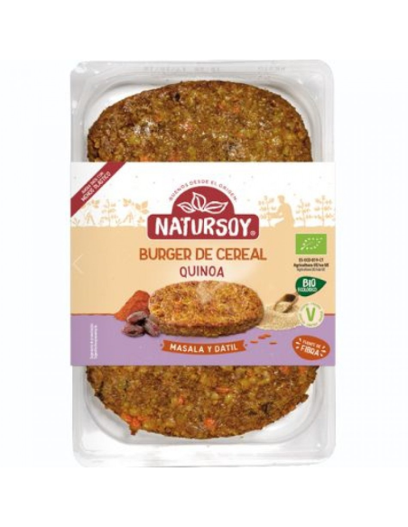 CEREAL BURGER QUINOA MASSALA
