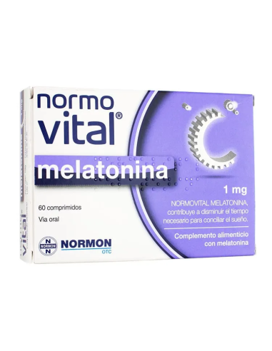 Normovital Melatonina Expo 5 Unidades Normon