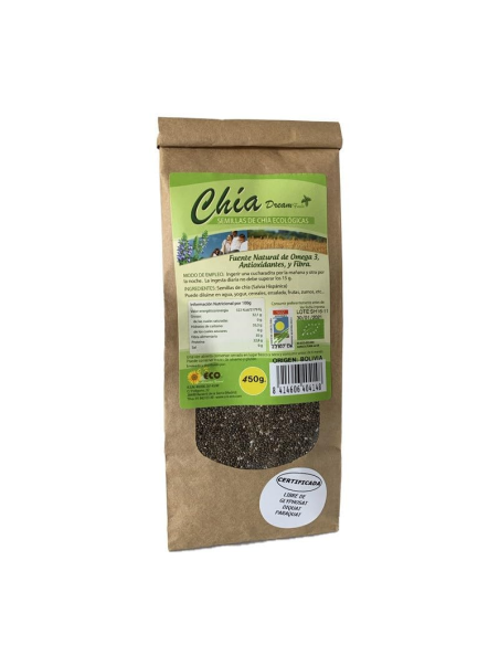 Chia Semillas 400 Gramos Bio Dream Foods