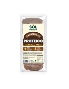 Pan de Molde Proteico Keto 365g Solnatural  Salud y Sabor