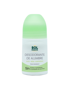 Desodorante Líquido Alumbre Aloe y Neem 75 ml Solnatural