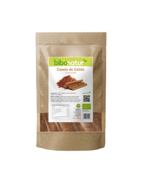 Canela Ceylan En Polvo Eco 150 Grm de Bibonatur