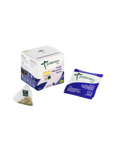 Hinojo-Manzanilla-Stevia Bio 20 Pir.  Biobox 20 Pirámides de Josenea