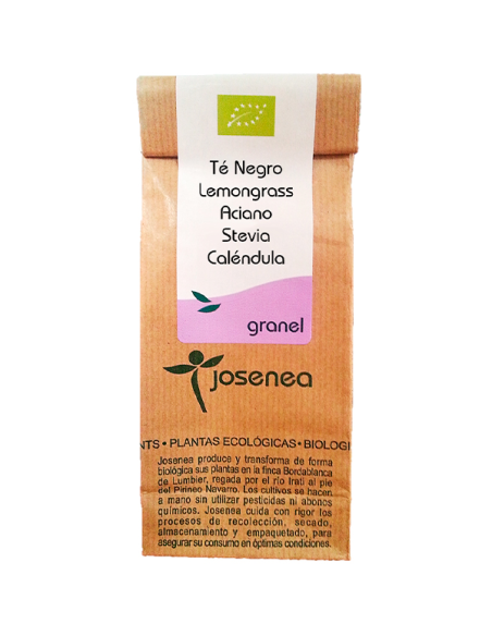 Te Negro Lemongrass Aciano Stevia Calendula Bio 50 de Josenea